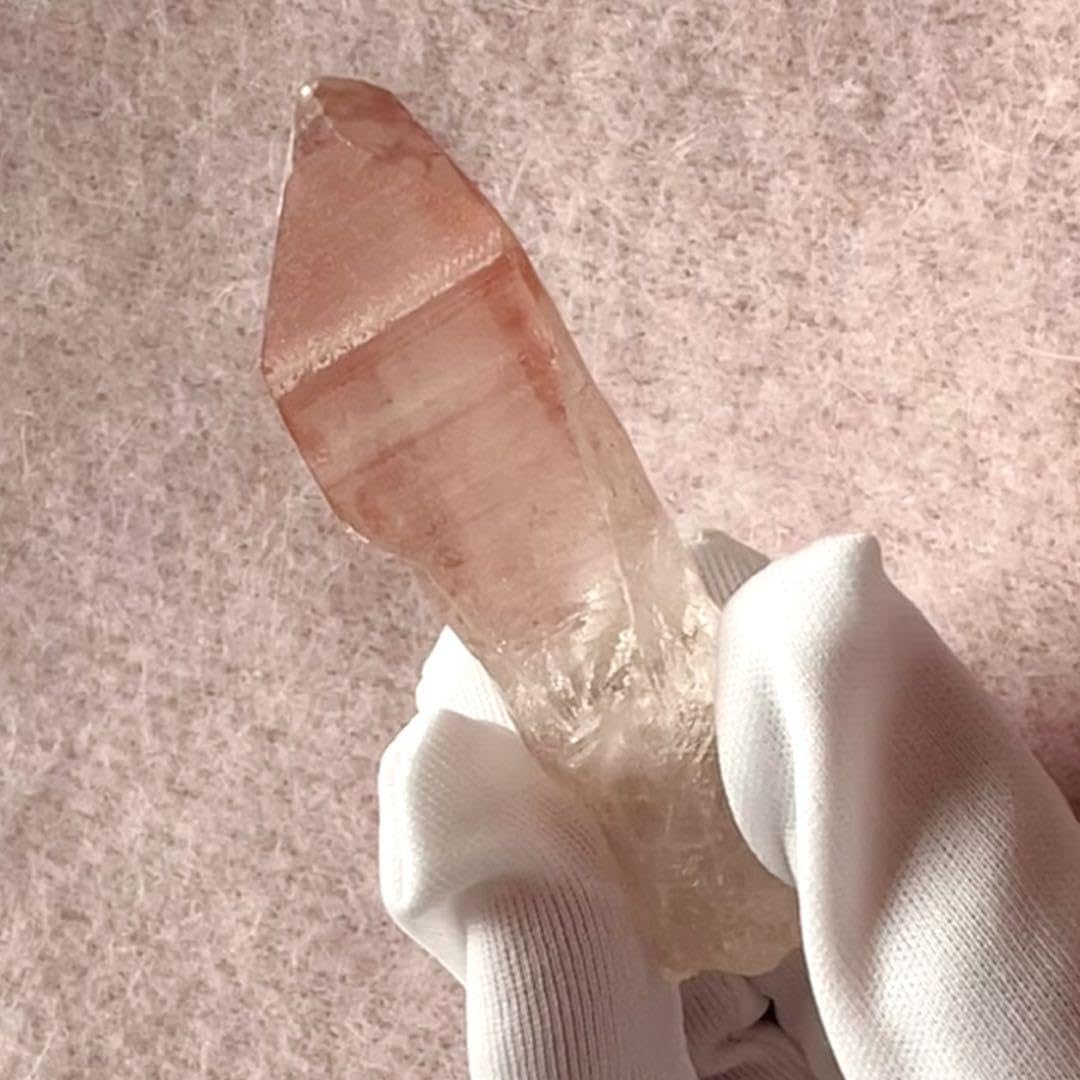 スカーレットテンプルレムリアンクォーツ(ピンクレムリアンクォーツ) 希少】レムリアの叡智◇スカーレットテンプルレムリアン 15