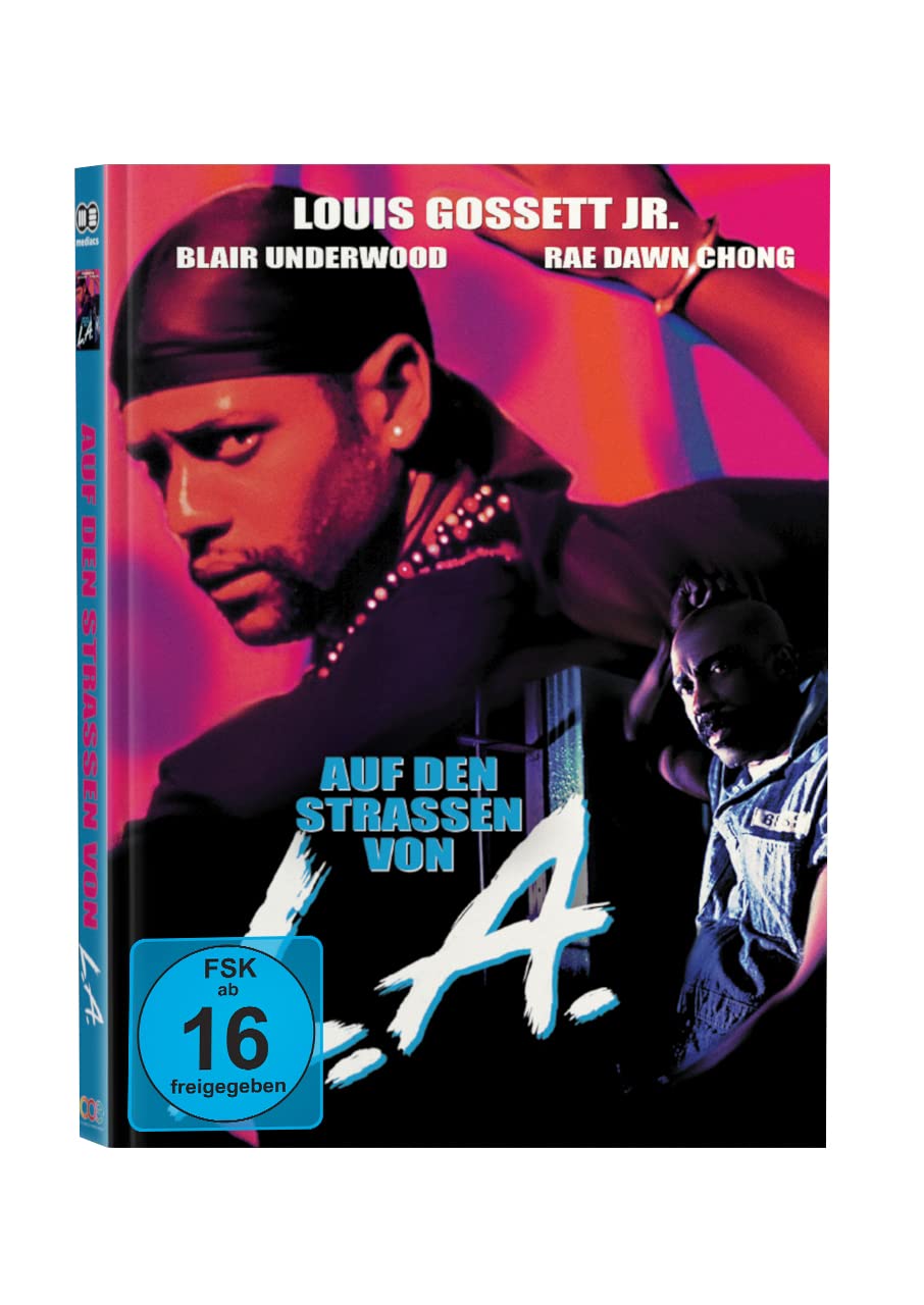 LEONINE Auf den Straßen von L.A. - Mediabook Cover B (lim.): 4K Ultra HD Blu-ray + Blu-ray + DVD / Limited Mediabook / Cover B