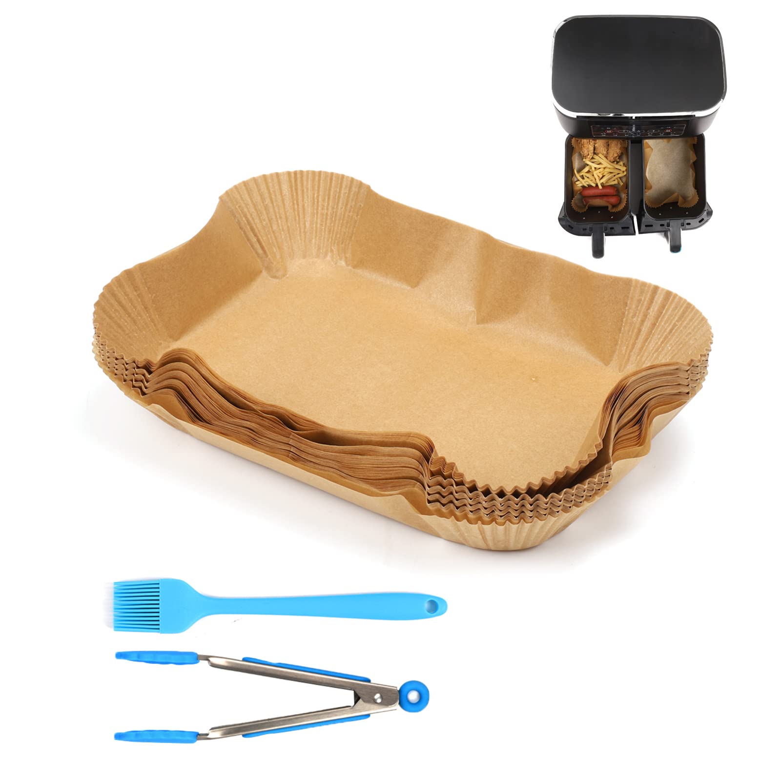 FODERE PER FRIGGITRICE Ad Aria Carta Pergamena Usa e Getta Antiaderente, pe A1B9 £14.65