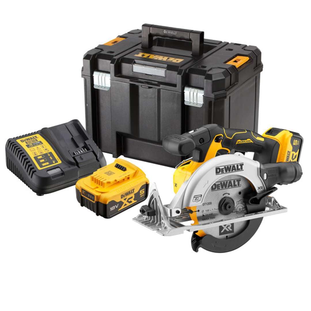 Dewalt 18V 5.0Ah Çift Akülü Daire Testere