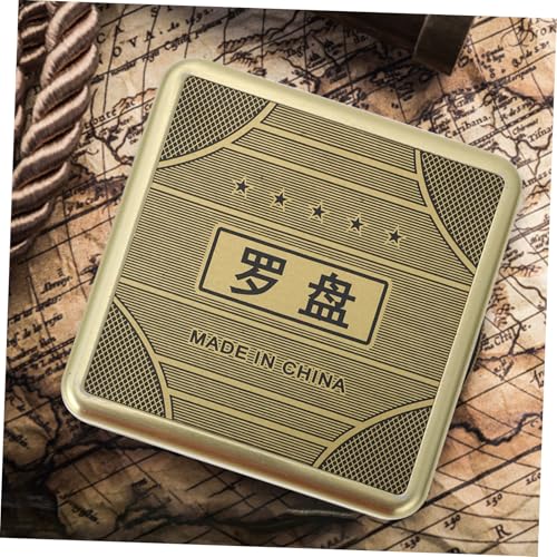 Brújula Feng Shui pequeña de aleación 10 cm para camping miniatura 4