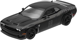 Greenlight 1/64 2017 Dodge Challenger SRT Hellcat Widebody, Black Bandit Collection Series 31 Collectibles, 28190-A