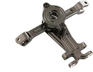 Atomik RC E-Revo 2.0 Steering Bellcrank Assembly, Gun Metal - Compatible with Traxxas