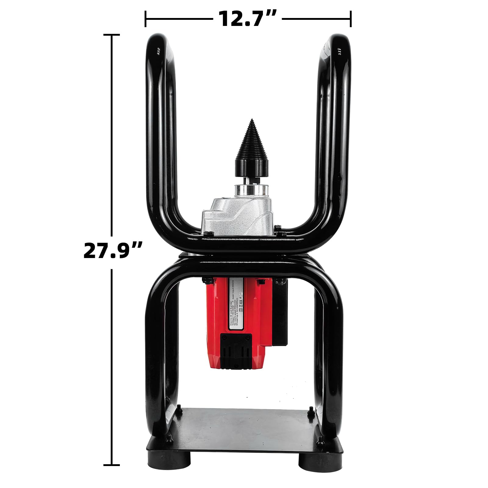 Electric Log Splitter 110V 3.3KW - 200N.M Torque Wood Splitter For Home Firewood