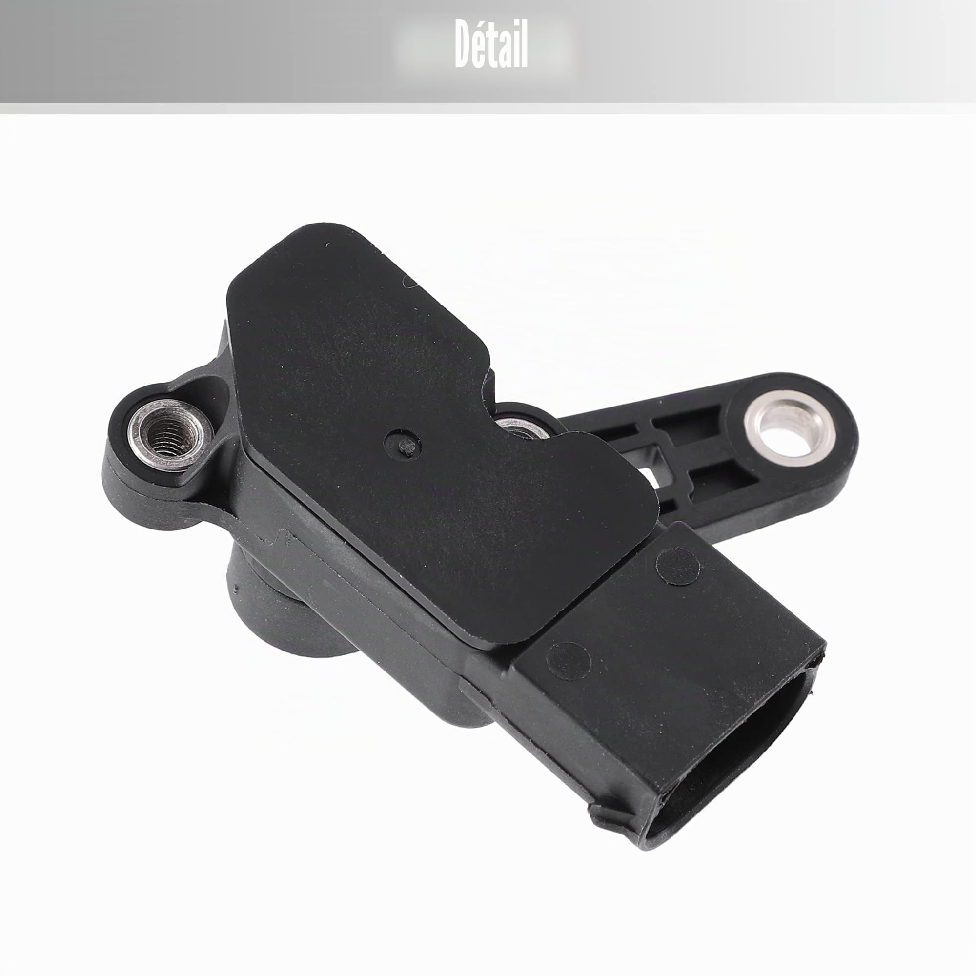 X AUTOHAUX Capteur De Hauteur De Suspension Pour BMW X5 14-22 1pc | Plastique, Métal, Noir, 7.2x3.5x3.4cm, OE 37146870200, 3 Broches, Av/Ar G/D, Pour BMW i3s 18-20, i8 14-20, X1-X7 16-22