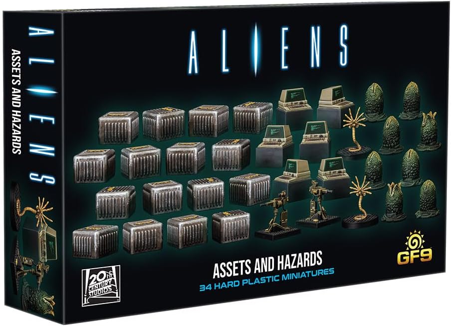 Gale Force Nine - Aliens - Assets and Hazards