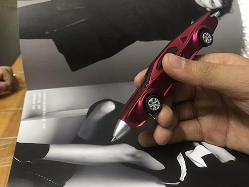Miniatura 6 de YJGMY Bolígrafos divertidos para niños, bolígrafos novedosos, suministros escolares, bolígrafos geniales para adolescentes, autos de carreras,