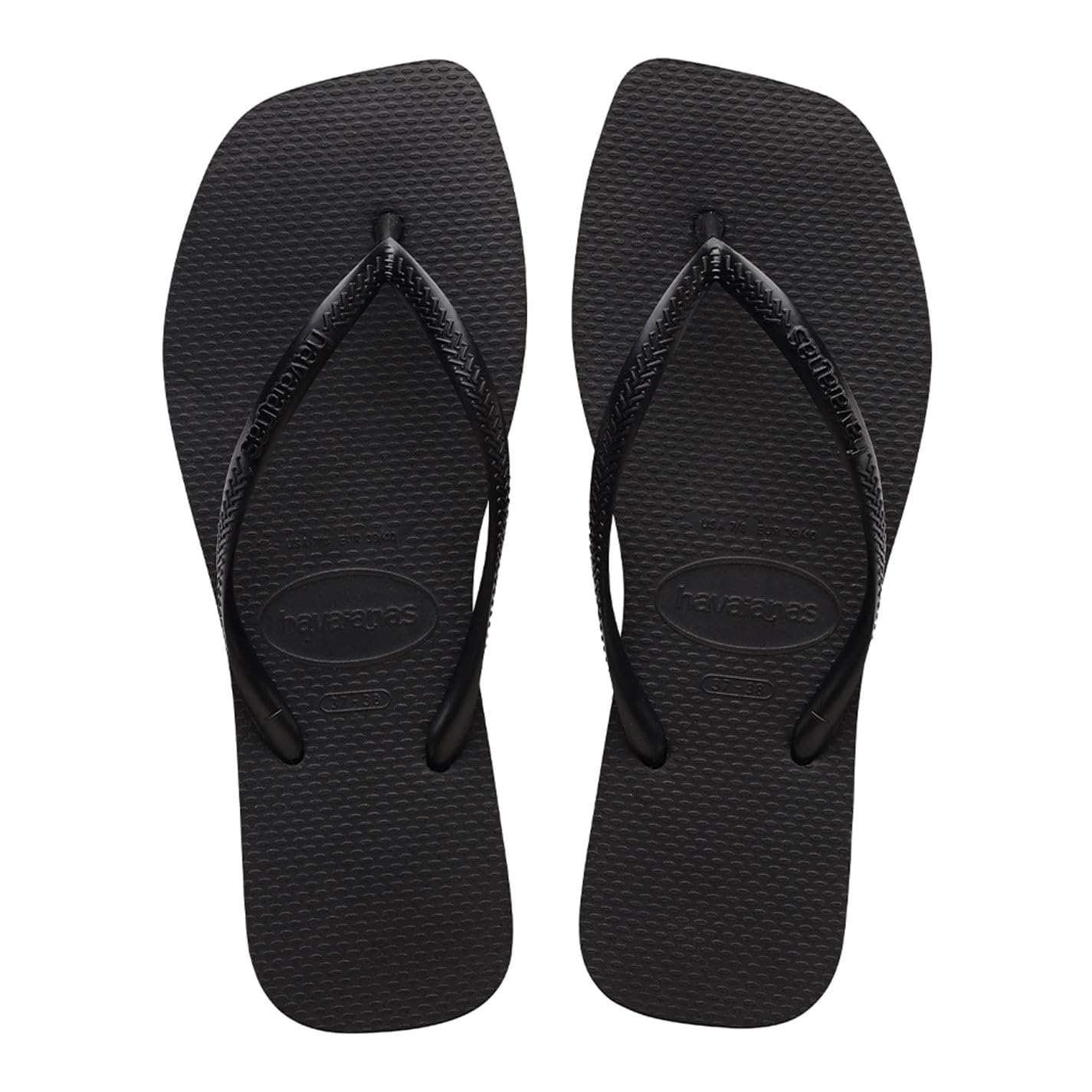 Havaianas Women's Slim Square Solid Flip Flops
