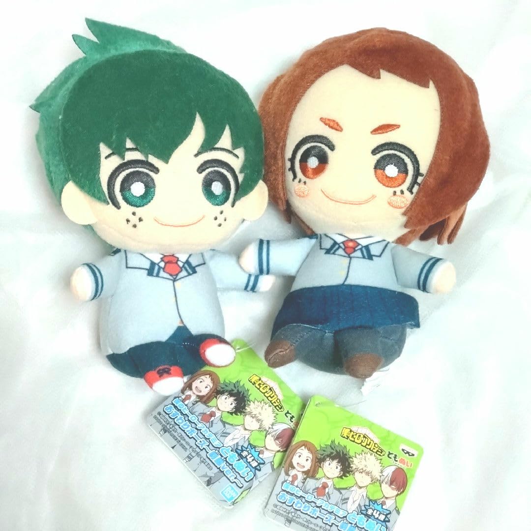 Amazon.co.jp: ヒロアカ ともぬい ぬいぐるみ 緑谷出久 麗日お茶子 
