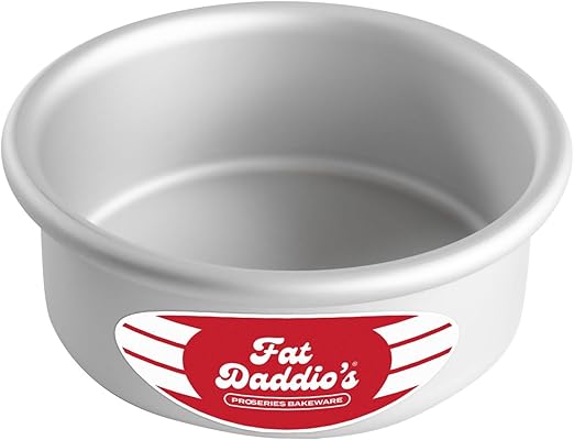 Fat Daddio's PRD-52 Anodized Aluminum Round Cake Pan, 5 x 2 inch