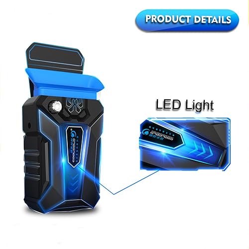 Miniatura 6 de Laptop Cooler ERYUE Cool Cold Portable Low Noise Silent USB Air Extracting Laptop Notebook Cooler Cooling Fan Radiator with Vacuum Fan Four Sleeves