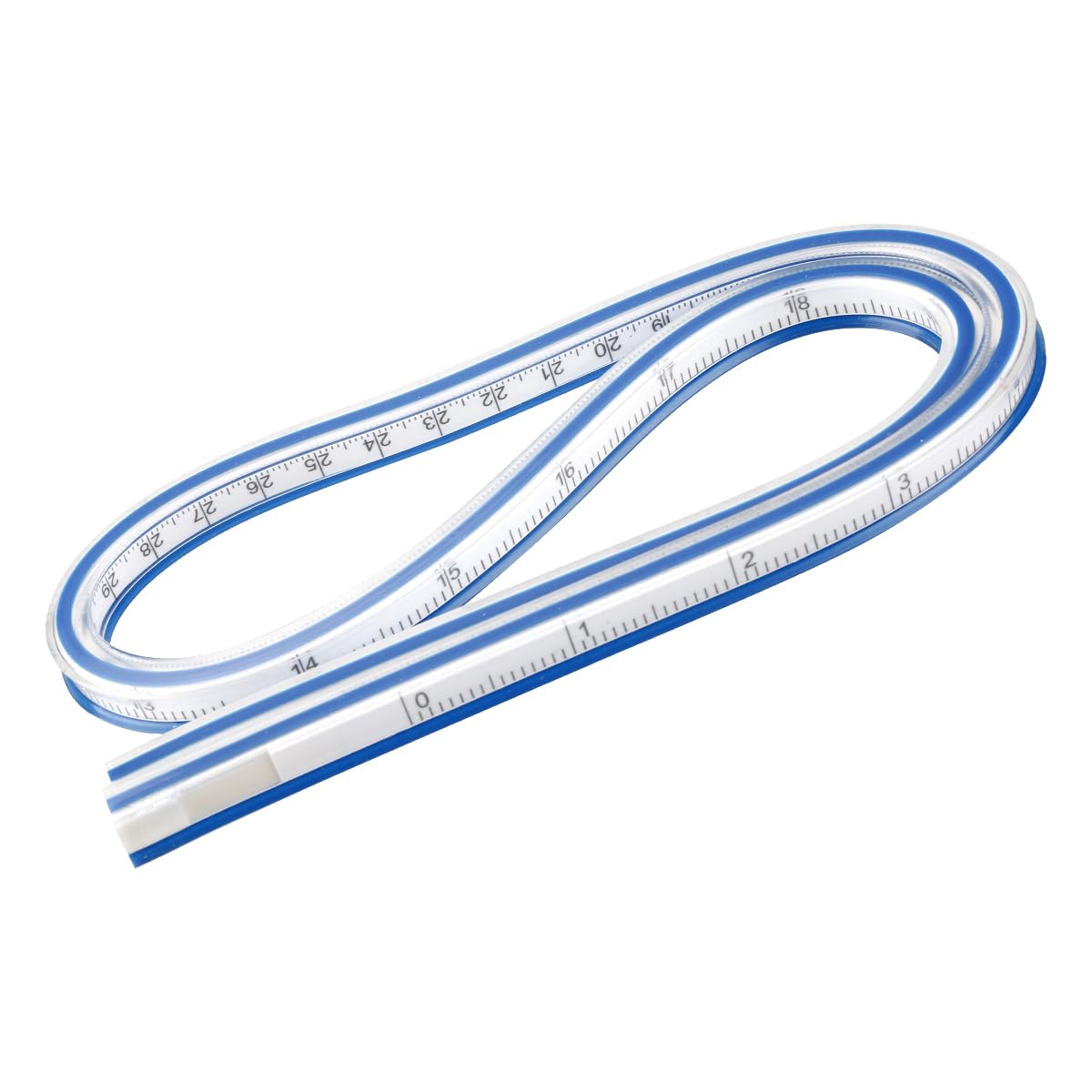 Professional 60cm Flexible Curve Ruler Double Sided Drawing Tool 1pc