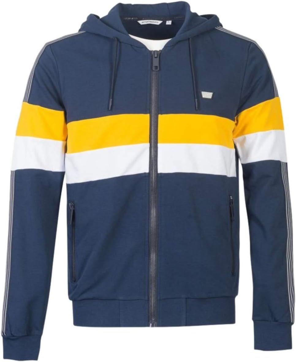 Men's Flepa Con Cappuccio E Fasce in Contrasto Nuring Tunic