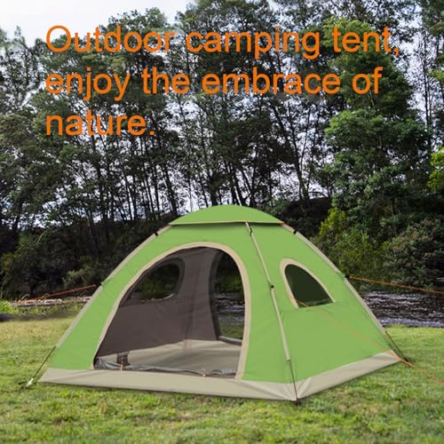 Carpa automática para camping 3-4 personas portátil miniatura 3