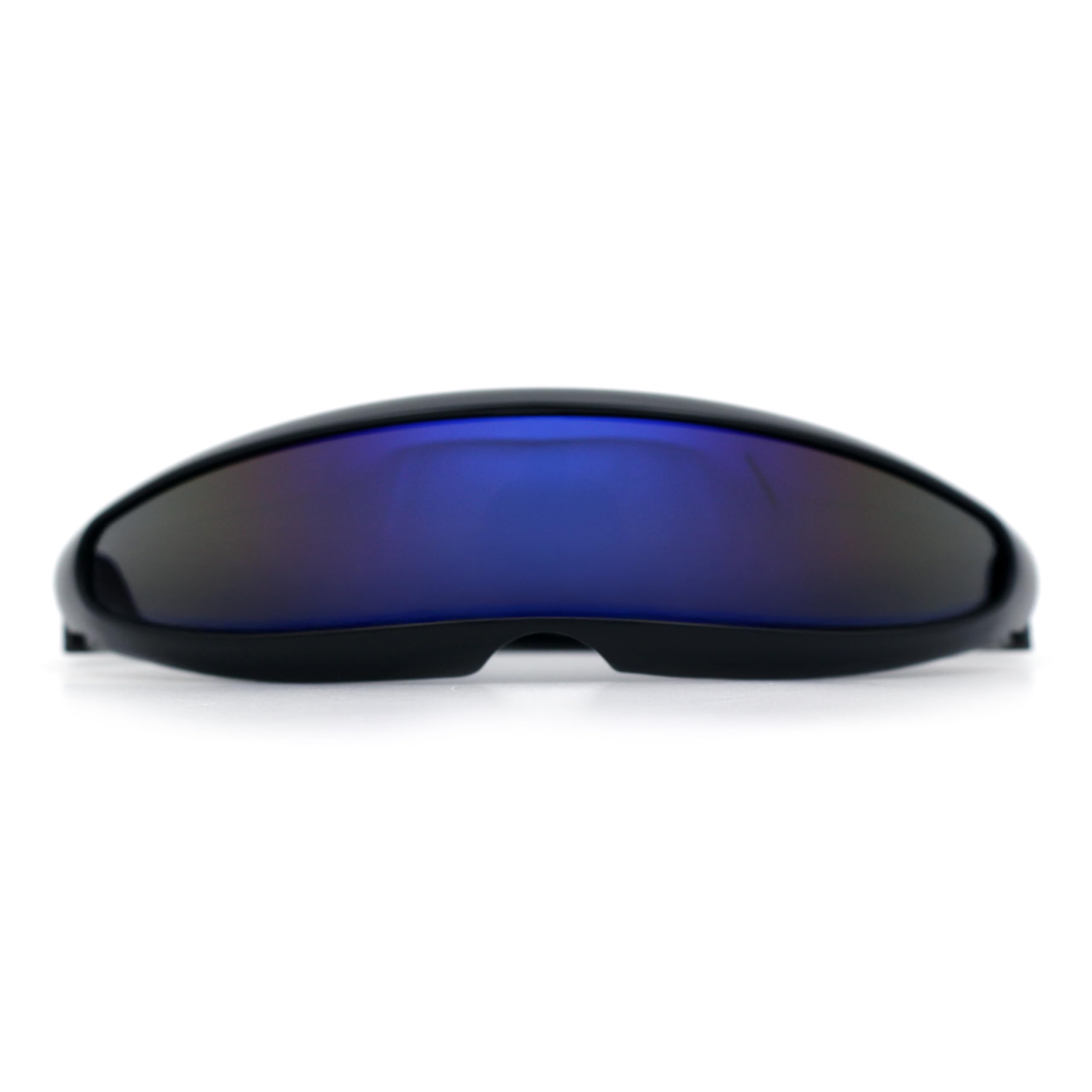 SA106 Mirror Lens Monolens Cyclops Robotic Futuristic Sunglasses