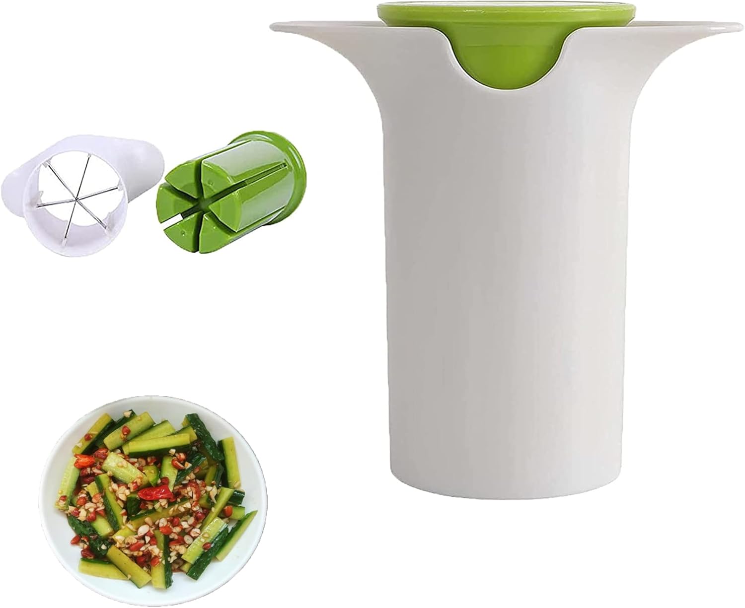 Cucumber Manual Slicer Strawberry Carrot Grape Tomato Cutter, Creative Multi-functional Kitchen Tools Fruit and Vegetable Chopper Fruit Dispenser for Pizza Salad Potato Chips Prepare Dishes Cucumber Manual Slicer Strawberry Carrot Grape Tomato Cutter, Creative Multi-functional Kitchen Tools Fruit and Vegetable Chopper Fruit Dispenser for Pizza Salad Potato Chips Prepare Dishes