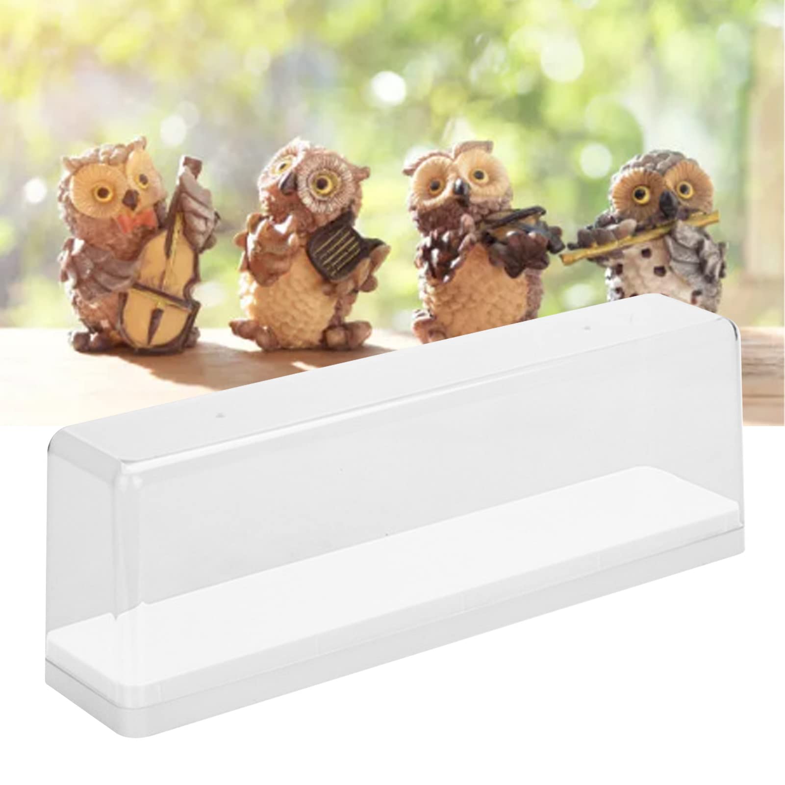 Drehbares Regal Blindbox 2-stufige Action-Figuren-Vitrine – Drehbar & Stapelbar – Staubdichte Blindbox-Aufbewahrung – Aus PET & ABS – Für Sammler