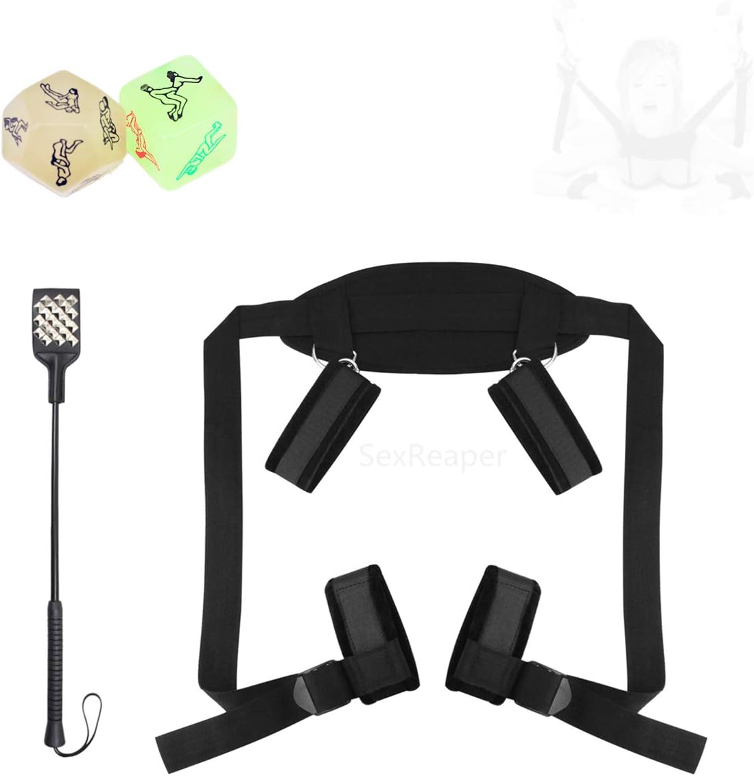 SexReaper Pilates Training Belt and a Racket Kit