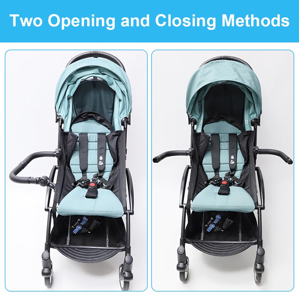 Bracciolo Per Passeggino, 37x25cm Universale Passeggino Paraurti Bar, Barra Paraurti Per Passeggino, Maniglione Per Passeggino Regolabile E Rimovibile, Passeggino Parti Accessori(Nero)