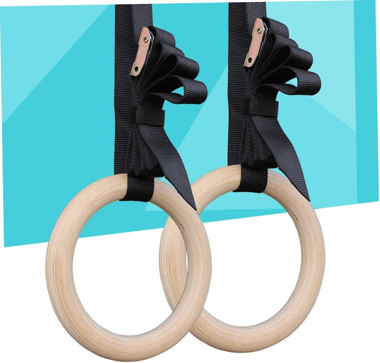 BESPORTBLE Exercise Rings Workout Rings Fitness Ring Gymnastic Rings