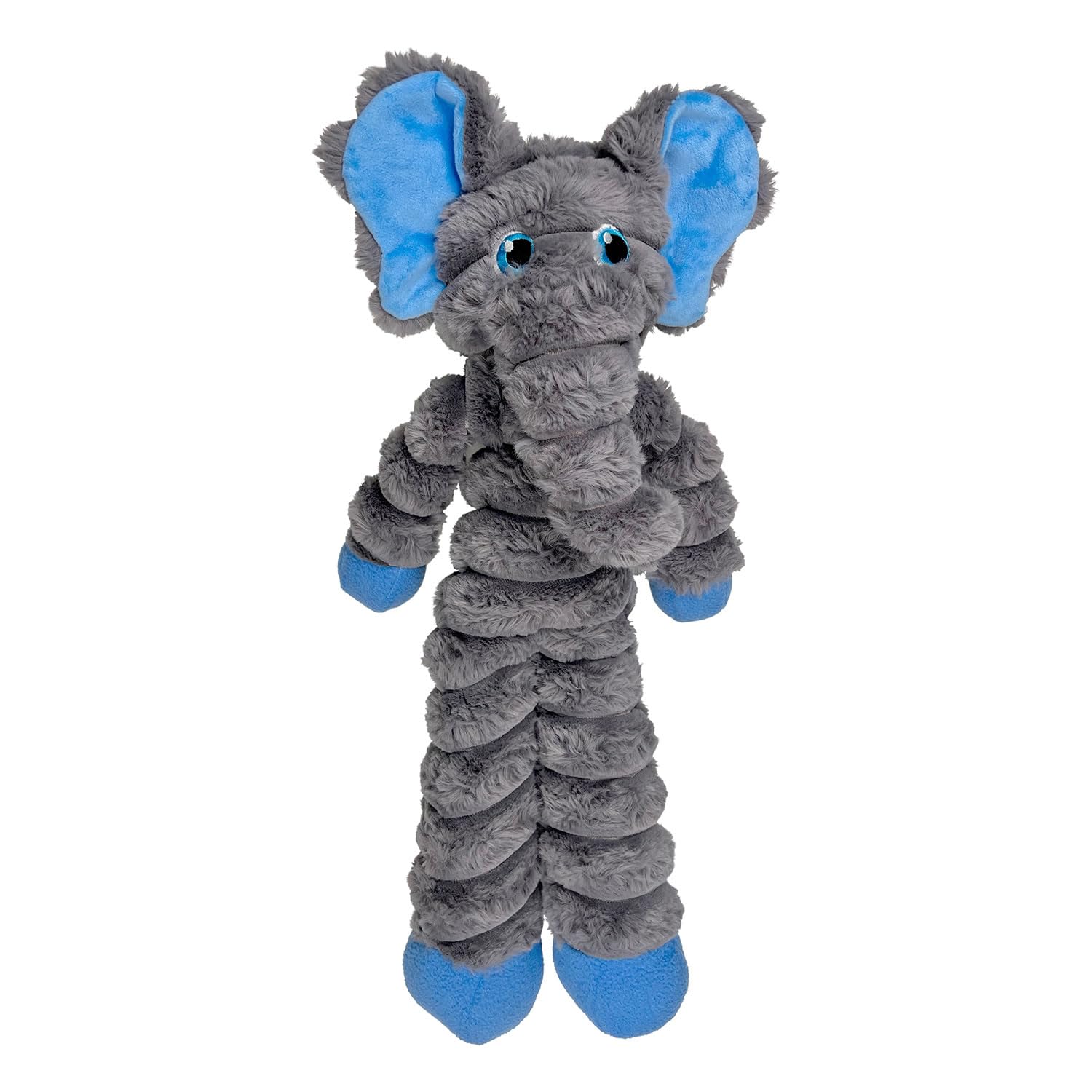 KONG Shakers Crumples - Juguete de peluche jumbo para perro (elefante)
