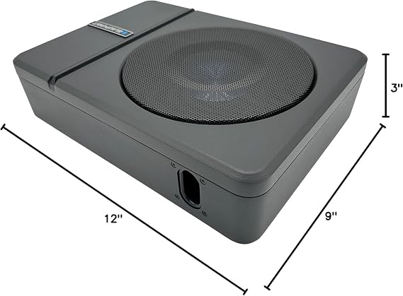 BLAUPUNKT GTHS81PRO 8 Amplified Subwoofer 320-Watts Active Flat Compact Design