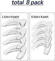 Vista 6 de Coordi Life Hush Strips - Protectores nocturnos para apretar, moler, protector bucal moldeable personalizado para un mejor sueño, boquilla