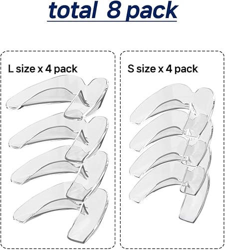 Miniatura 6 de Coordi Life Hush Strips - Protectores nocturnos para apretar, moler, protector bucal moldeable personalizado para un mejor sueño, boquilla