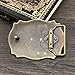 Btilasif Belt Buckles Men Western Cowboy Initial Letters ABCDJMR Mens Texas Rodeo Belt Buckle for Boys Girls (R)