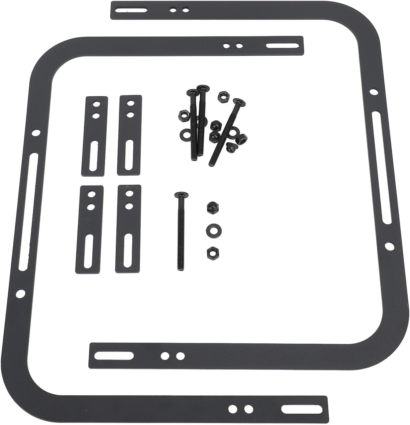 2PCS Mattress Slide Stopper Steel Non Slip Mattress Gripper for Metal Bed Frame Adjustable Mattress Anti Slip Baffle Easy to Install, #811