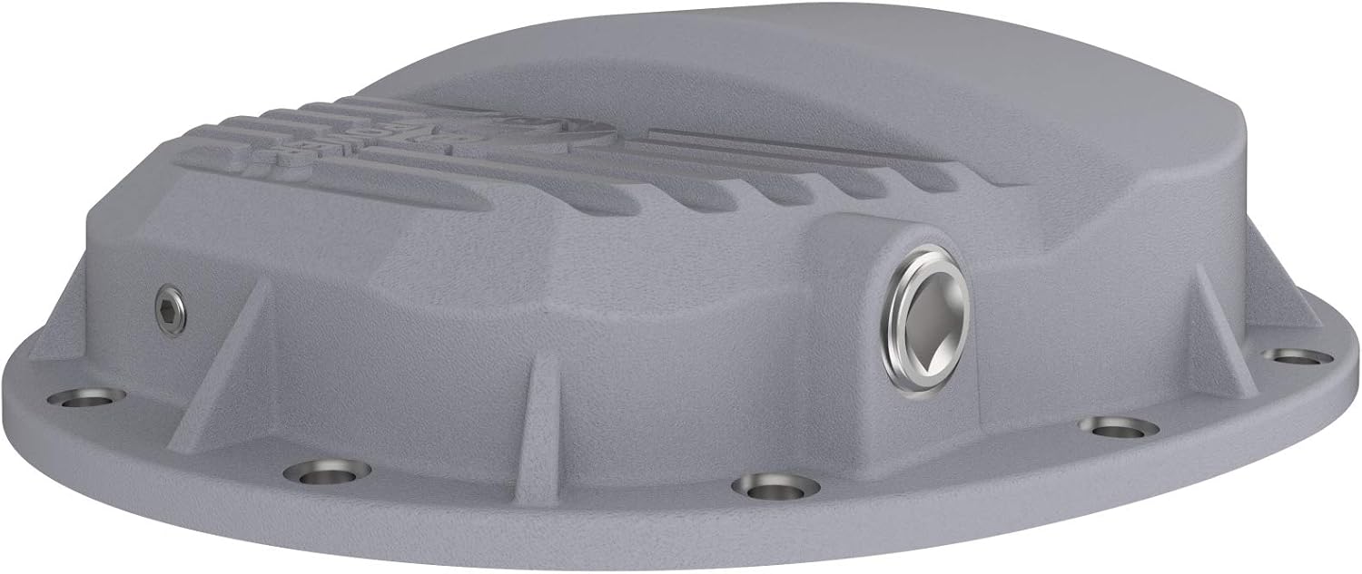 aFe POWER Street Series Rear Differential Cover Raw w/Machined Fins - #46-71140A - GM Gas Trucks/SUV's 19-24 (GMCH 9.5)