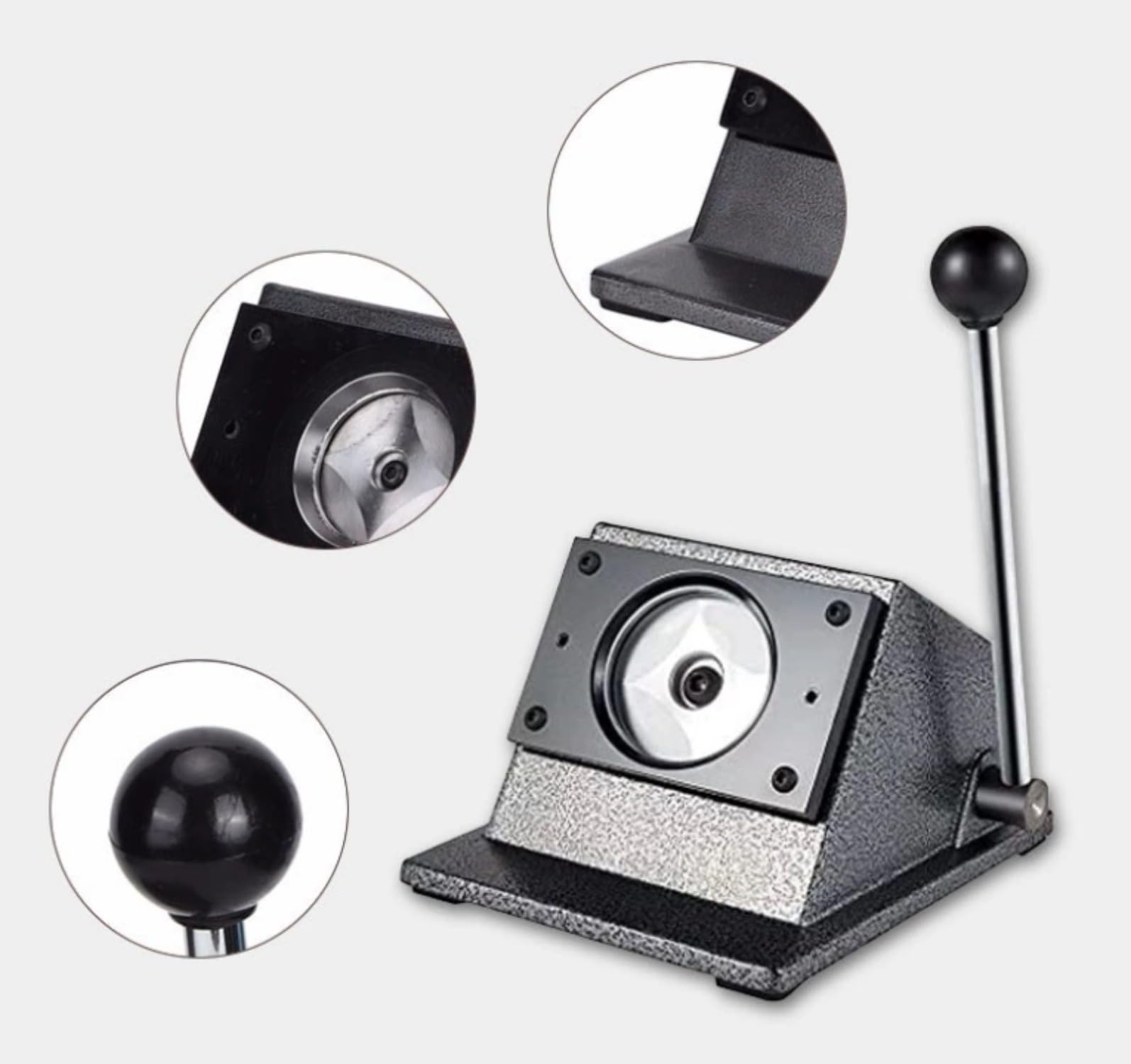 カンバッジマシンと円カッター Amazon | 円形カッターバッジ代用カッターカードカッターメタル