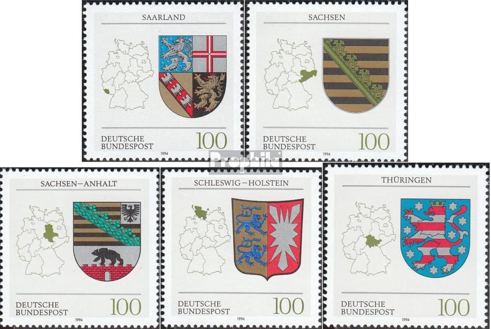 Briefmarken-Set BRD 1994 – Deutsche Malerei, 3 Marken Postfrisch MNH