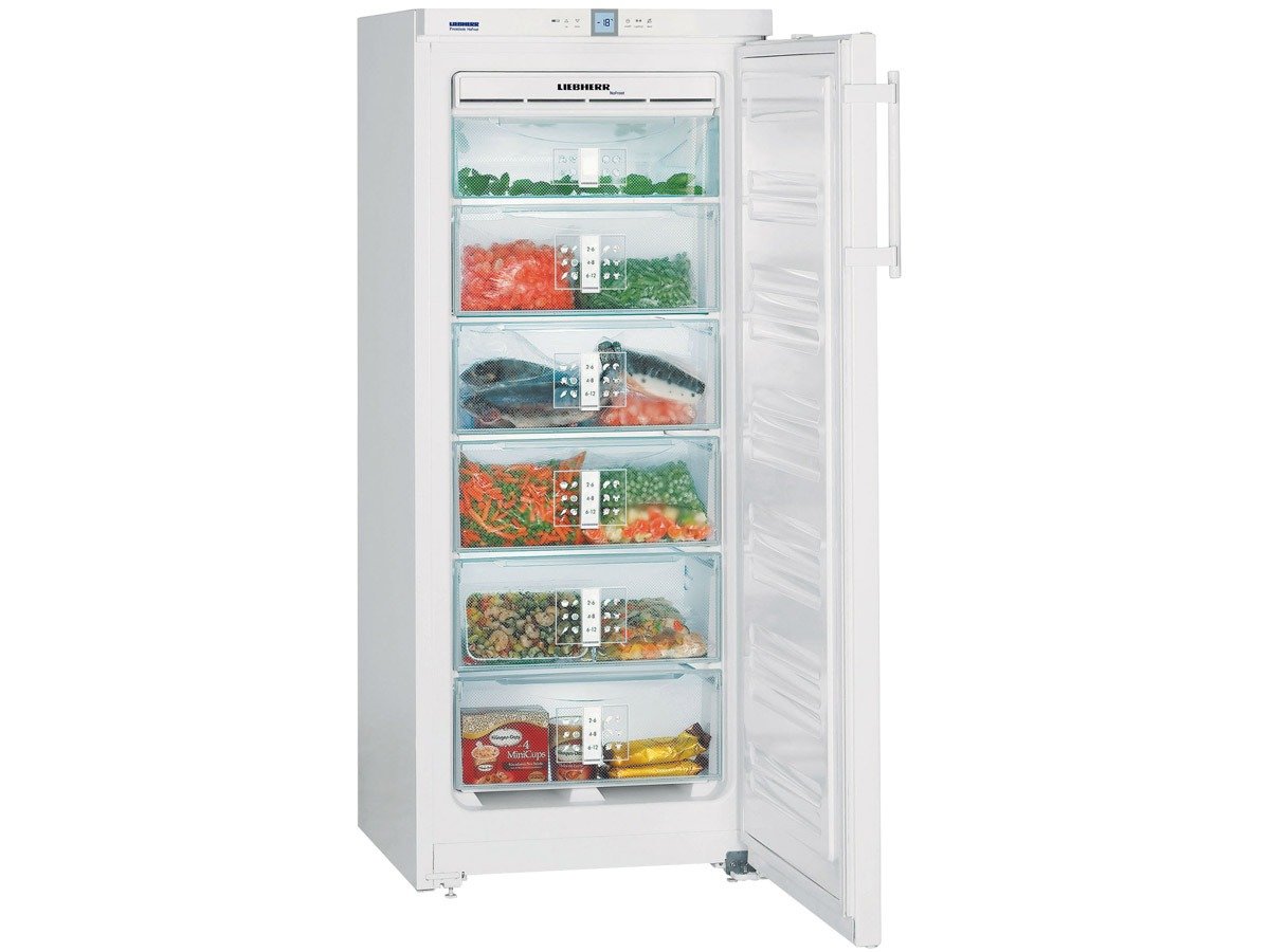 Liebherr GNP 2356 Premium Libera installazione Verticale 188L A++ Bianco - Congelatori (Destra, 188 L, 16 kg/24h, SN-T, Sistema No-frost, A++)