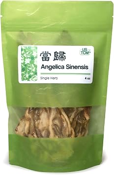 New Packaging Angelica Sinensis Root, Dang GUI Pian, Dong Quai Cut Slice 4 oz.