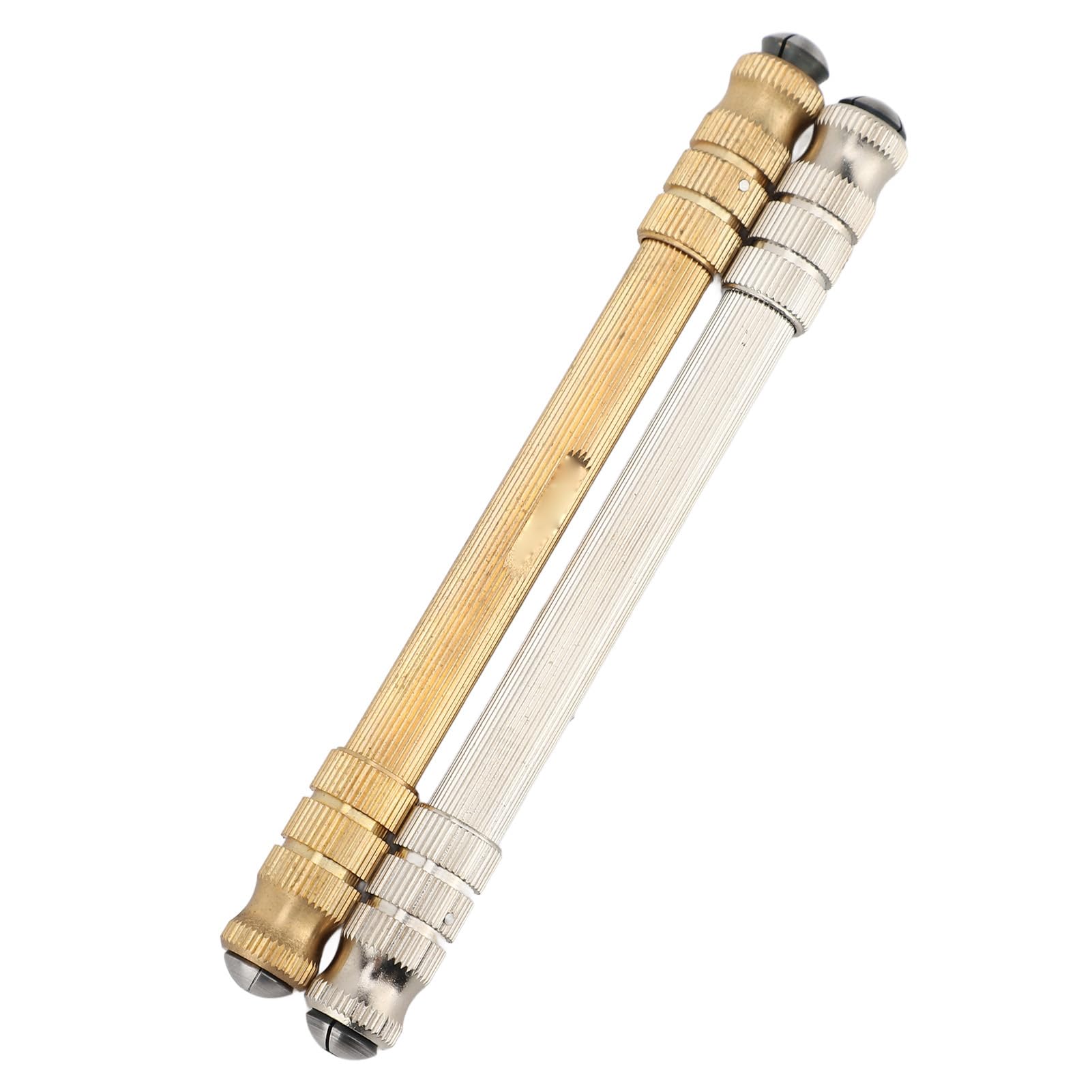 Épingle étalage à main Drift à double tête-à-tête outil de précision haute résistance pour la sculpture d'horloge de réparation de montre et le bricolage en laiton métallique 2pcs