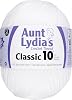 Aunt Lydia's Classic Crochet Thread Size 10 Jumbo - White