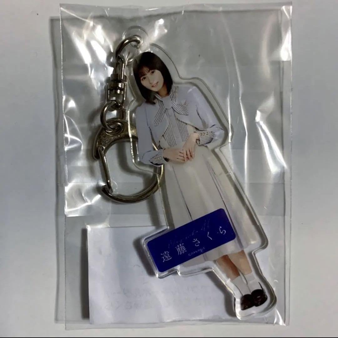 乃木坂46 13thバスラ　nogiめくり　アクリルキーホルダー　遠藤さくら Amazon.co.jp: 乃木坂46 遠藤さくら 個別全身アクリルキーホルダー