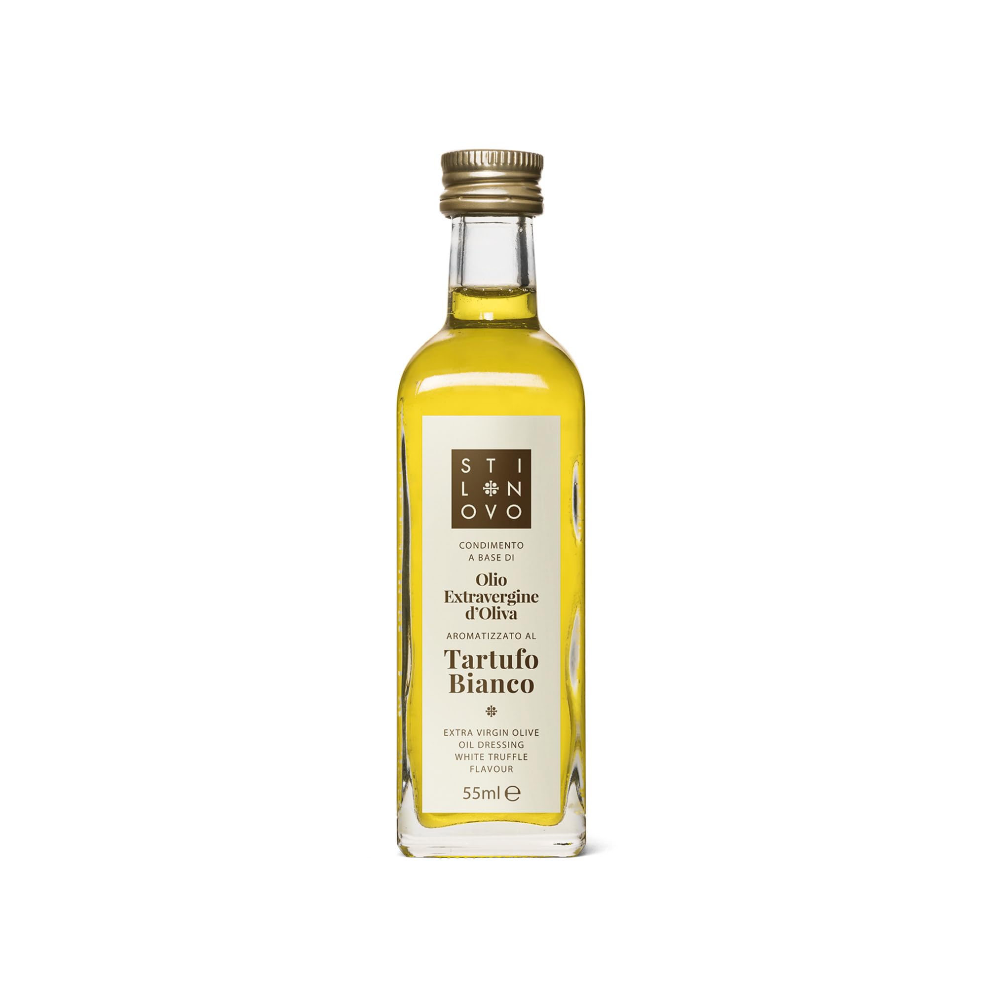 Set degustazione conposto da: Olio Extravergine d' Oliva aromatizzato Tartufo Bianco, Salsa Tartufata, Crema ai Funghi Porcini, Specialità a base di Parmigiano Reggiano e Tartufo Bianchetto