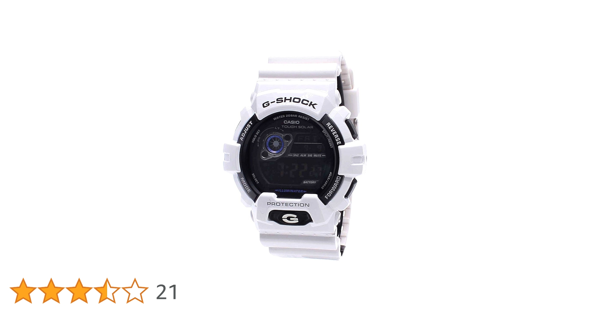 【未使用級美品】G-SHOCK GW-8900A ホワイト Amazon.co.jp: [カシオ] 腕時計 ジーショック 電波ソーラー GW