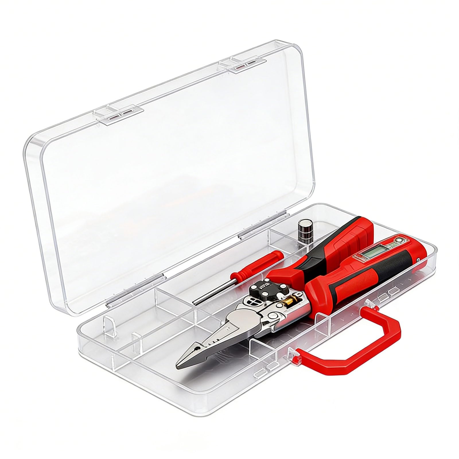 Electrical Pliers Combining Wire Stripping Crimping and Voltages Measurement Functions Digital Display Pliers Potential Tester