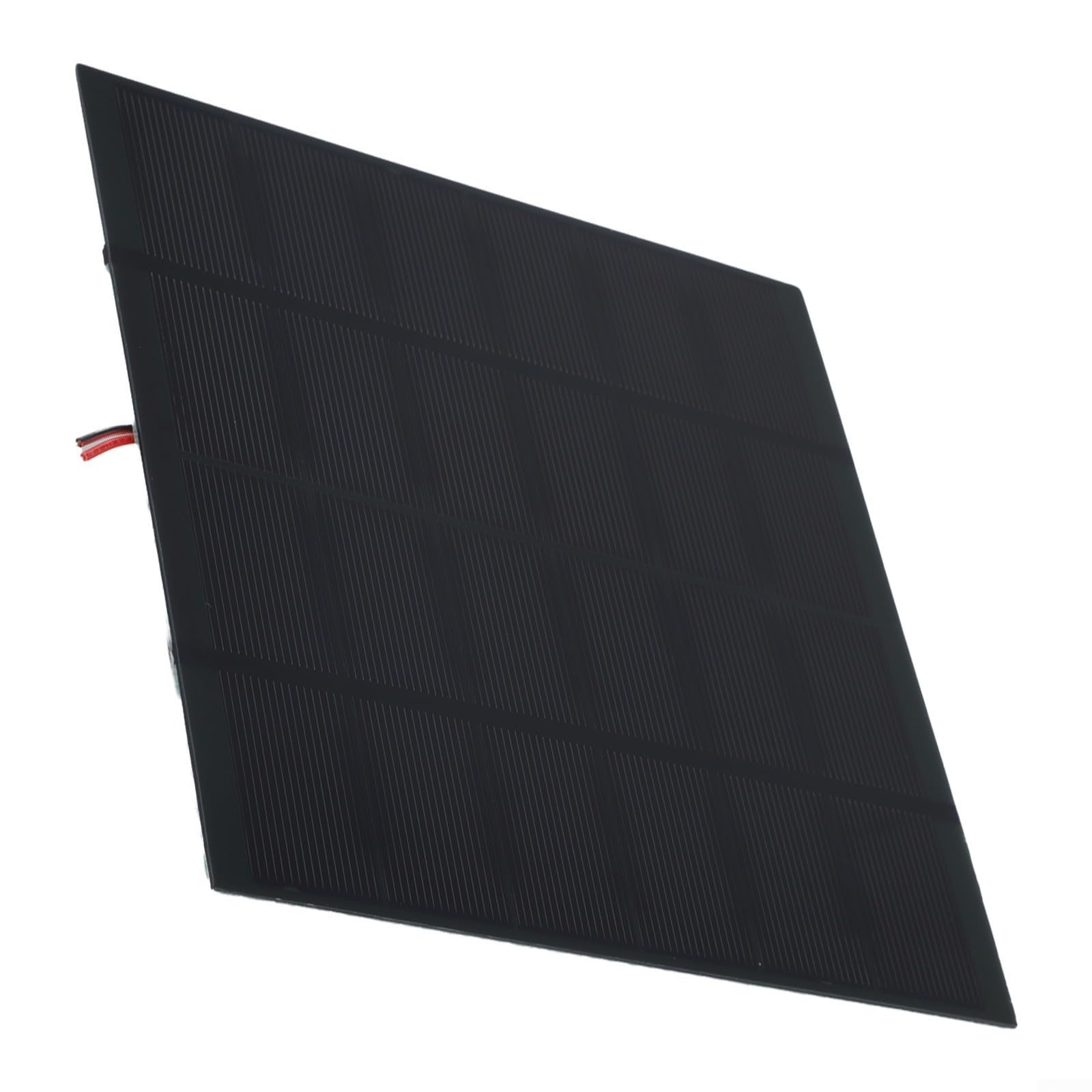 10W 6V Monocrystalline Solar Panel for Outdoor Use — Portable Small Solar Charging Panel with Electronic Wire, Suitable for Low-Power Devices, DIY Solar — view 2