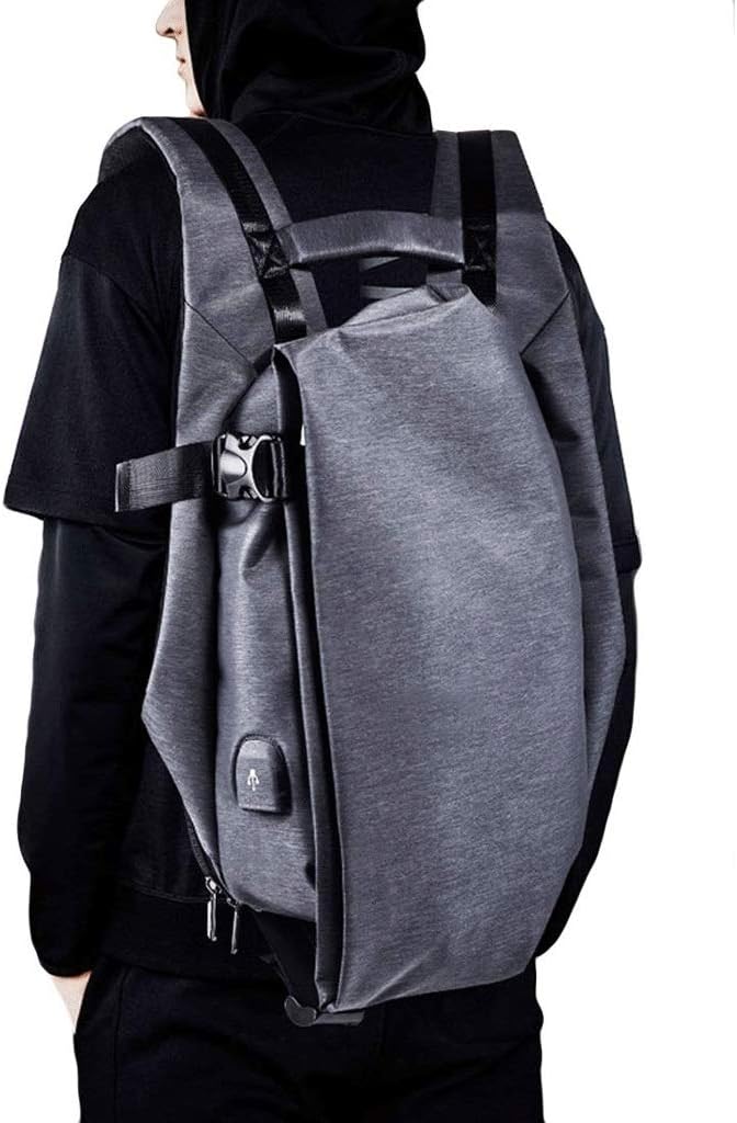 Versatile Canvas Sling Bag，Urban Travel Wear Over Shoulder or Crossbody for Men & Women(D) image 3