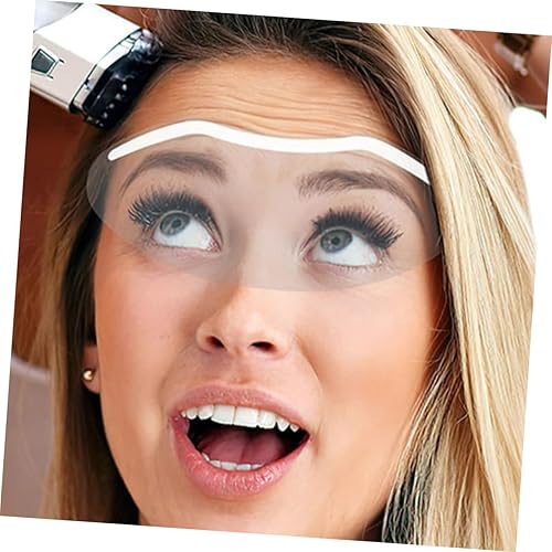 Miniatura 3 de Beaupretty 30 piezas de protectores faciales para corte de pelo, protectores faciales para peluquería, protectores de ojos ligeros para suministros