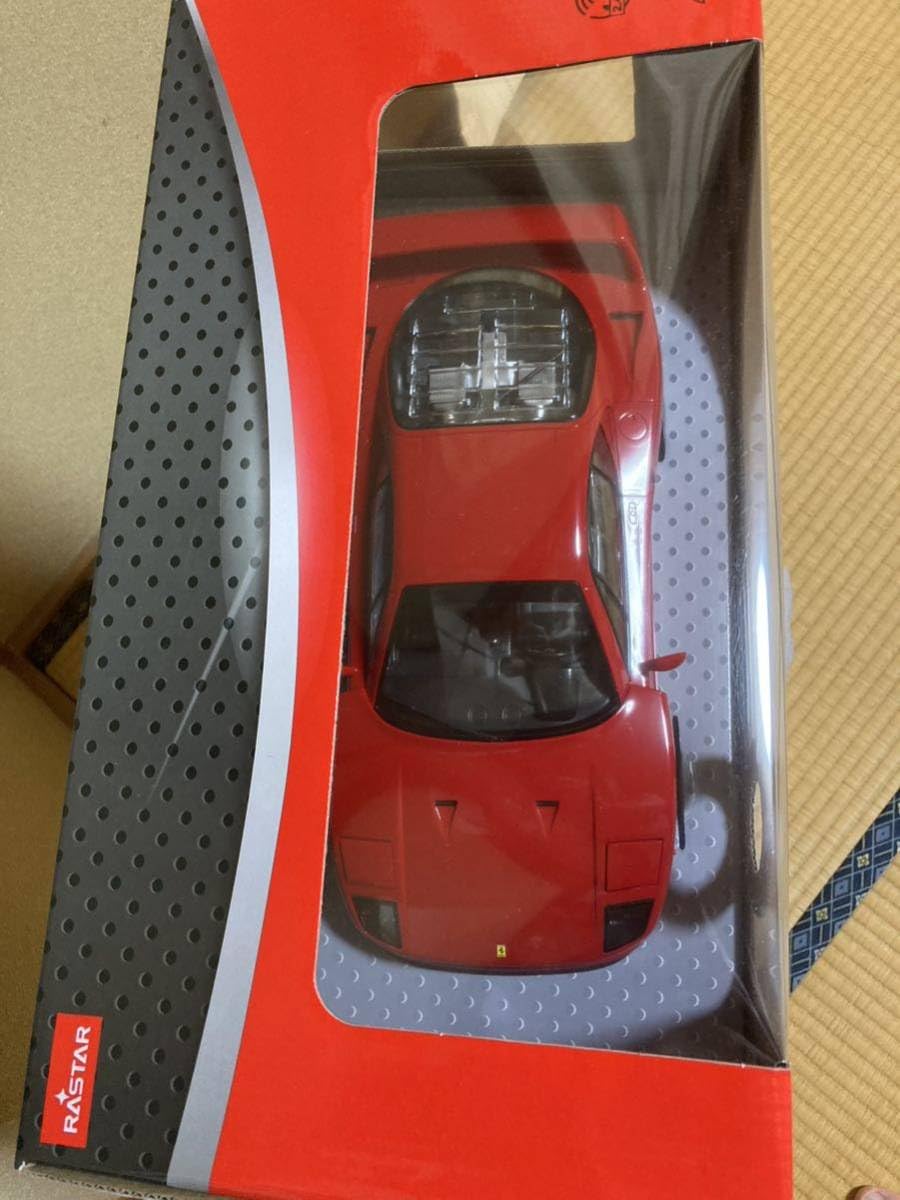 フェラーリ F40 ミニカー 赤 ミニカー 1/18 フェラーリ F40 赤 KKS 予約商品 : HOTTOYS
