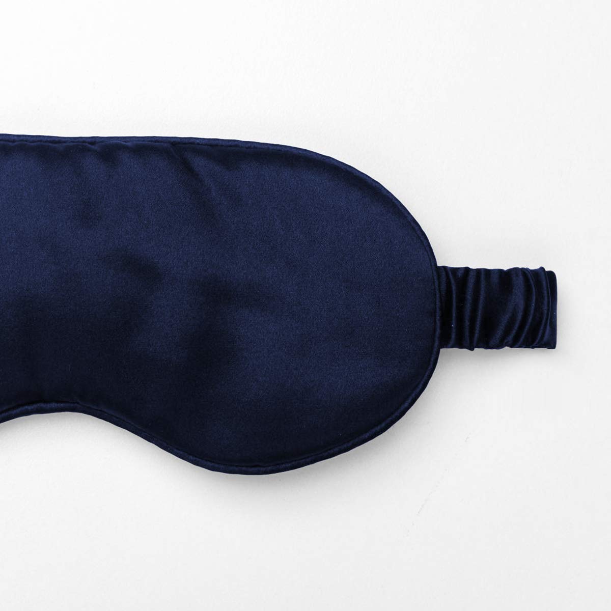 Silk Sleep Mask Light Blocking Luxury 100% Mulberry 19mm Silk Eye Mask Eye Cover Blindfold Ultra Soft Light & Comfy Anti Aging Skin Care with Travel Bag Gift Package: Deep Blue