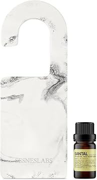 sesneslabs Passive Ceramic Diffuser for Compact Space, Santal Scent, a Collaboration with Doratelier, Pre-Scented with 10mL Diffuser Oil
