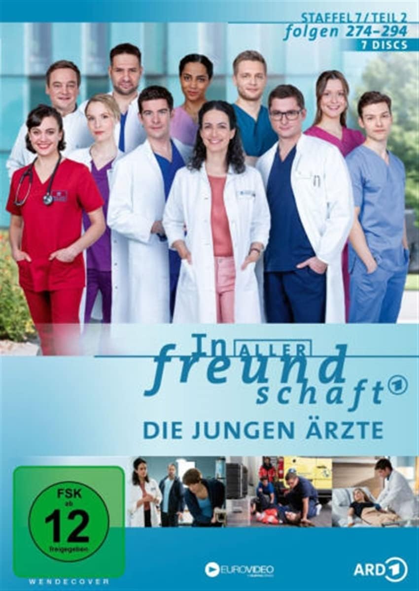 In aller Freundschaft - Die jungen Ärzte serie alemana en DVD, temporada 7.2 completa