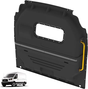 Van Partition - Full Composite, Window, Compatible with Transit Mid-Roof, 3320-FTM