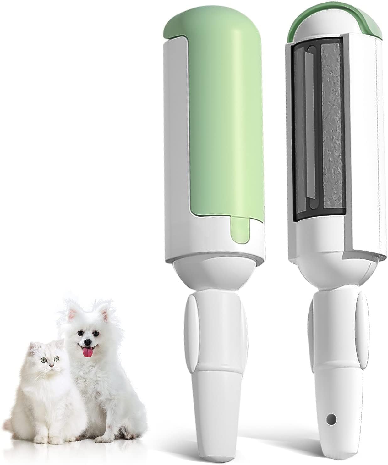 Fohome Pet Hair Remover for Couch,Reusable Dog & Cat Fur Remover with Comfy Non-Slip Handle, Portable Lint Remover for Couch, Car Seat, Carpet, Bedding